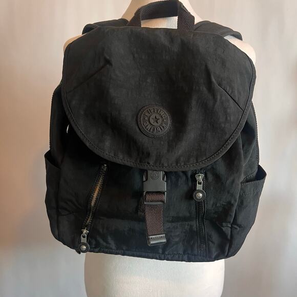 Kipling Zakaria medium backpack in black Lightweight - Picture 1 of 9